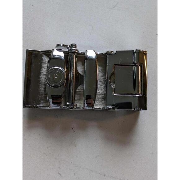 Diesel Black Chrome Rachet Belt Buckle-Just Buckle - Picture 3 of 4
